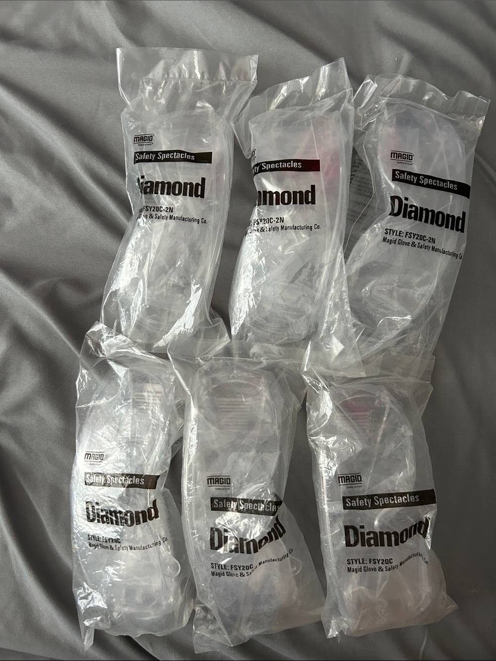 Magid Diamond FSY20C-2N Safety Glasses